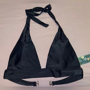 Black bikini top